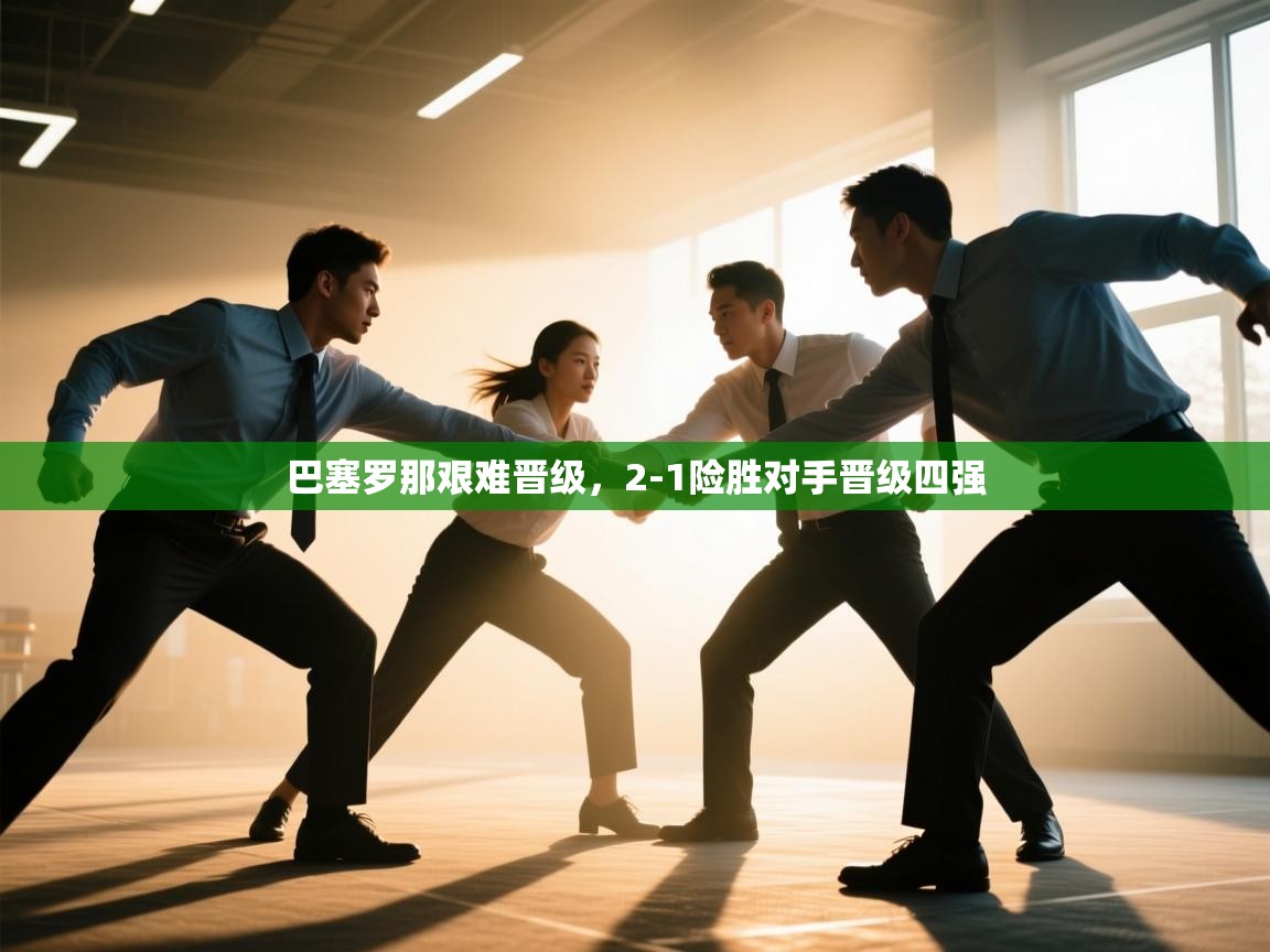 开云体育数据中心统计-巴塞罗那艰难晋级，2-1险胜对手晋级四强